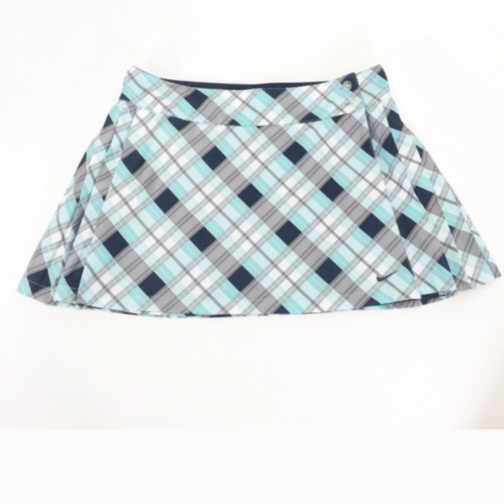 Nike Heritage Reversible Plaid Skirt Size Large